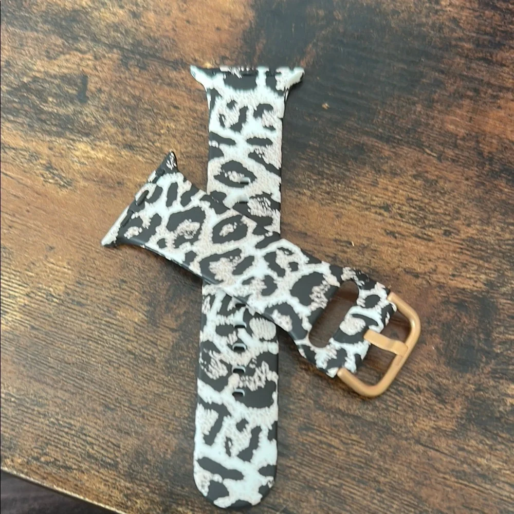Leopard Print Apple Watch Strap
